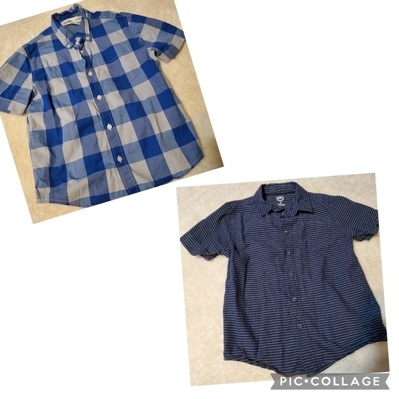 TWO boys button ups - Picture 1 of 9